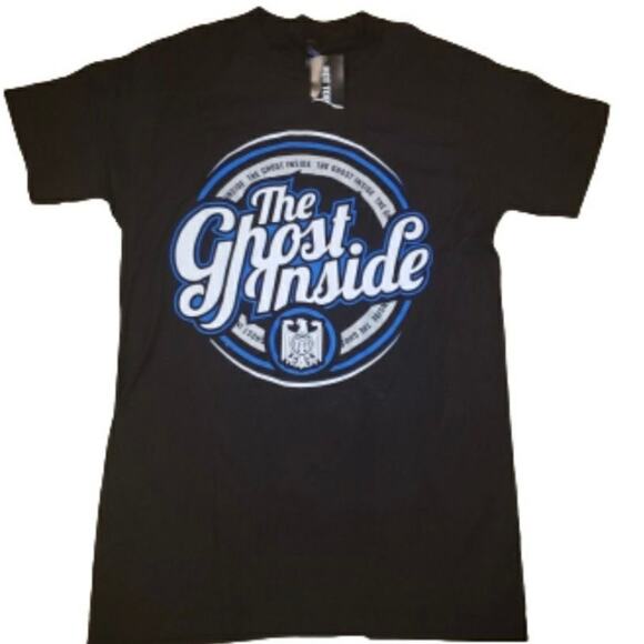 The Ghost Inside Adult SM Circle Logo Graphic T-shirt - Picture 1 of 5